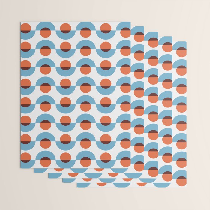 Up and down seamless geometry pattern Wrapping Paper Gallery Image 3