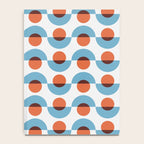 Up and down seamless geometry pattern Notebook Gallery Image 4