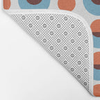 Up and down seamless geometry pattern Bath Mat Gallery Image 2