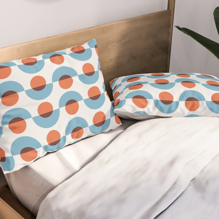 Up and down seamless geometry pattern Pillow Sham Gallery Image 2