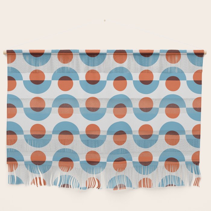 Up and down seamless geometry pattern Wall Hanging Gallery Image 1