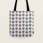 Up and down seamless geometry pattern Tote Bag Gallery Image 1
