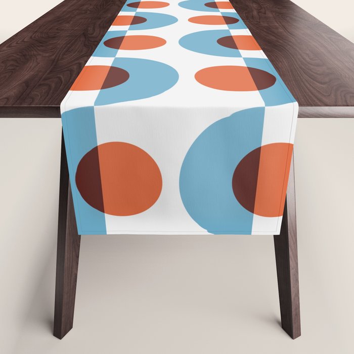 Up and down seamless geometry pattern Table Runner Gallery Image 1
