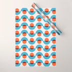 Up and down seamless geometry pattern Wrapping Paper Gallery Image 1