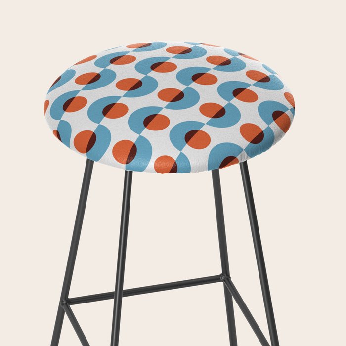 Up and down seamless geometry pattern Stool Gallery Image 2