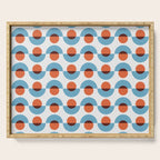 Up and down seamless geometry pattern Serving Tray Gallery Image 1