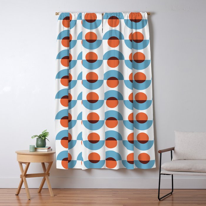 Up and down seamless geometry pattern Window Curtain Gallery Image 5