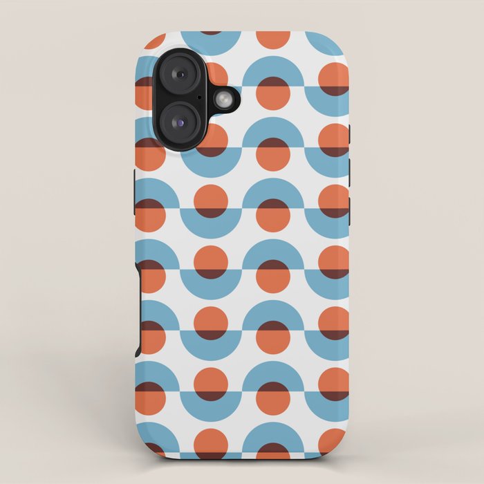 Up and down seamless geometry pattern iPhone Case Gallery Image 1