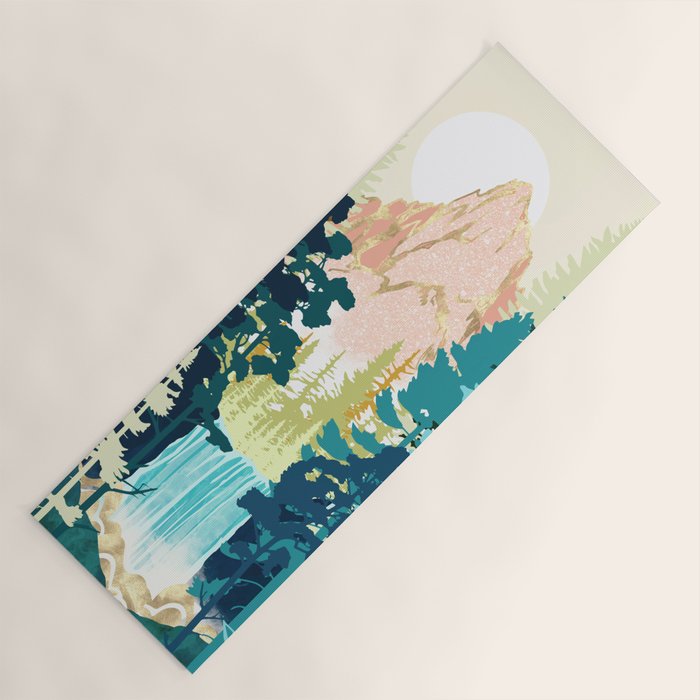 Forest Falls Yoga Mat Gallery Image 1