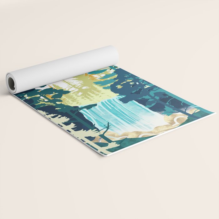 Forest Falls Yoga Mat Gallery Image 2