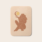 The Sun, The Moon and a Woman Bath Mat Gallery Image 1