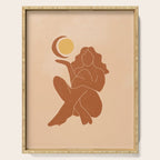The Sun, The Moon and a Woman Serving Tray Gallery Image 1