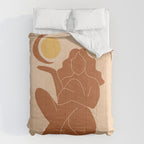 The Sun, The Moon and a Woman Comforter Gallery Image 6