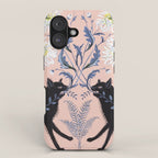 Chrysanthemum Cats iPhone Case Gallery Image 1