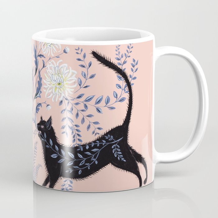 Chrysanthemum Cats Coffee Mug Gallery Image 1