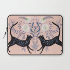 Chrysanthemum Cats Laptop Sleeve Gallery Image 1