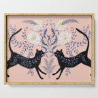 Chrysanthemum Cats Serving Tray Gallery Image 1