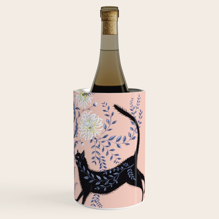 Chrysanthemum Cats Wine Chiller Gallery Image 3