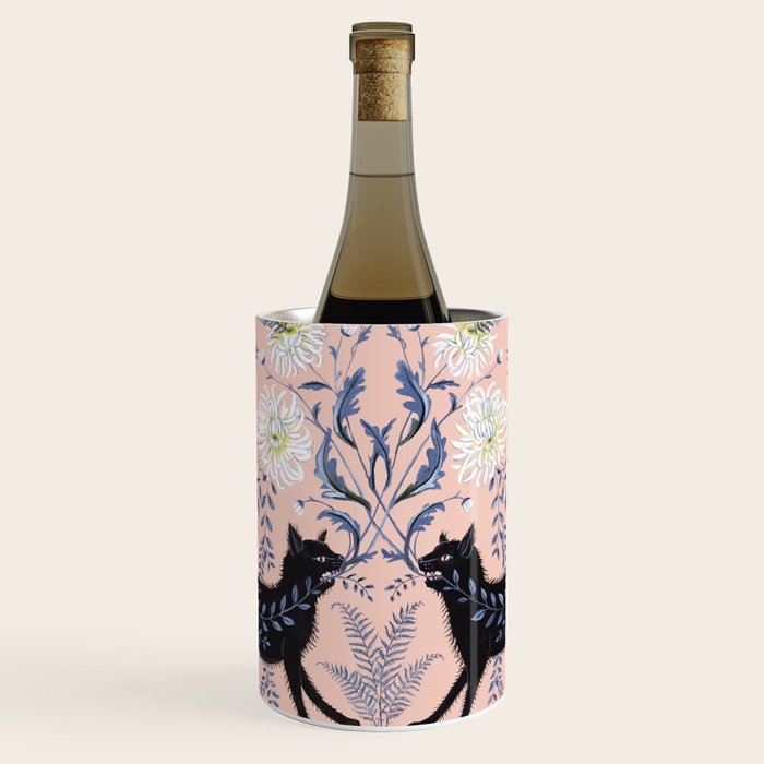 Chrysanthemum Cats Wine Chiller Gallery Image 1