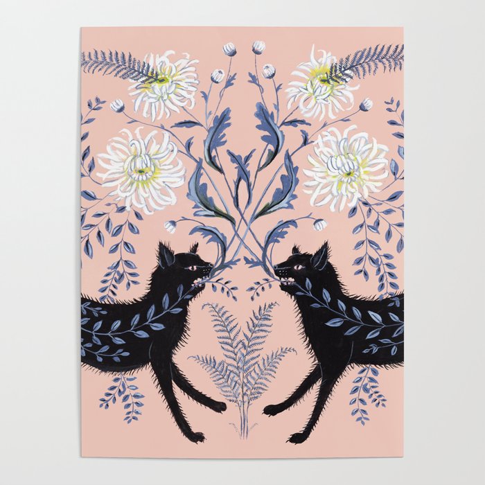 Chrysanthemum Cats Poster Gallery Image 4
