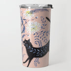 Chrysanthemum Cats Travel Mug Gallery Image 2