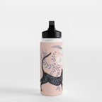 Chrysanthemum Cats Water Bottle Gallery Image 3