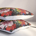 Multicolor Floral Night Garden Pillow Sham Gallery Image 3