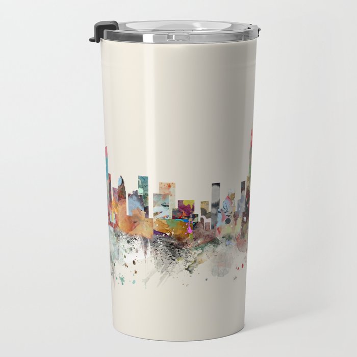 chicago skyline Travel Mug Gallery Image 3