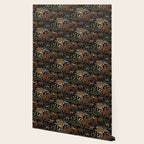 Wild West - dark brown, rust, green, and black Wallpaper Gallery Image 2