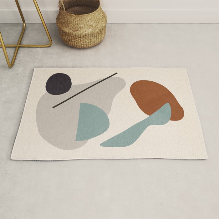 Abstract Shapes 11 Rug Gallery Image 1