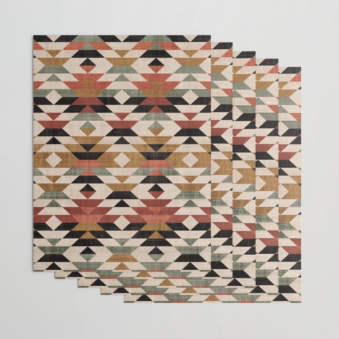 Southwestern Boho Prints Wrapping Paper Gallery Image 3