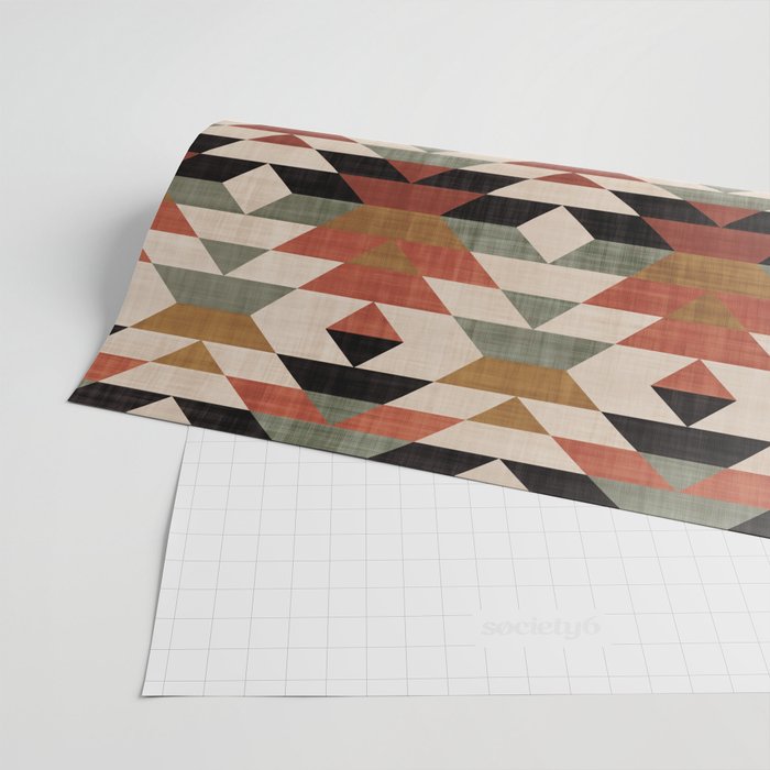 Southwestern Boho Prints Wrapping Paper Gallery Image 2
