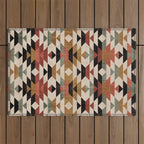 Southwestern Boho Prints Outdoor Rug Gallery Image 1