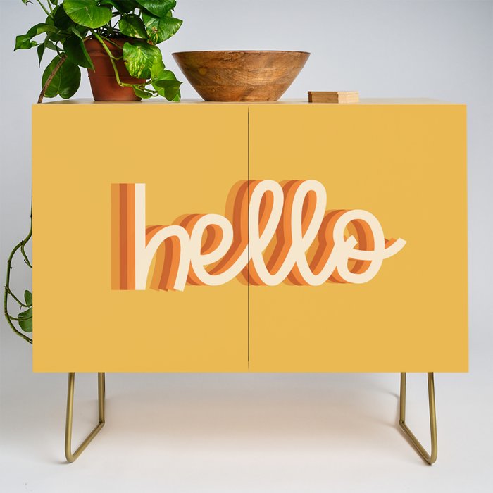Hello - retro Credenza Gallery Image 1