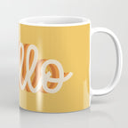 Hello - retro Coffee Mug Gallery Image 1