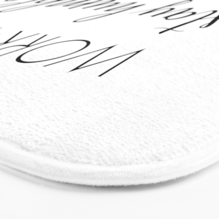 Work Hard Stay Humble Be Kind Bath Mat Gallery Image 3