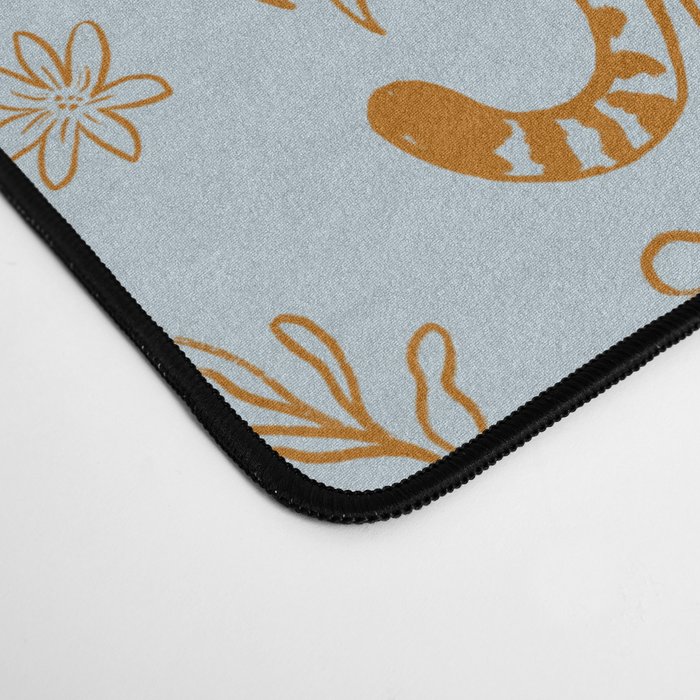 Cheetahs and Plants Boho Desk Mat Gallery Image 4