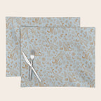 Cheetahs and Plants Boho Placemat Gallery Image 1
