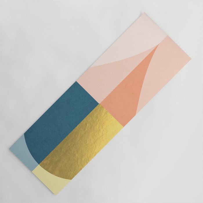 Geometric raindrop Yoga Mat Gallery Image 1