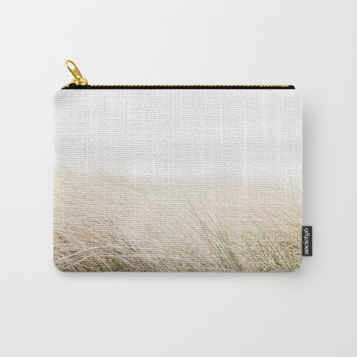Dune grass | Ireland travel photogragraphy print | At the beach Carry All Pouch Gallery Image 1