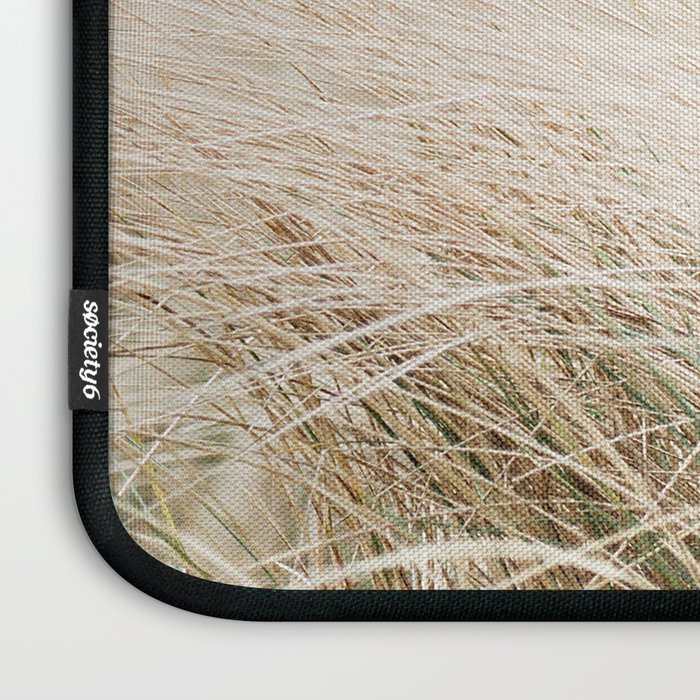 Dune grass | Ireland travel photogragraphy print | At the beach Laptop Sleeve Gallery Image 3