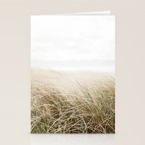 Dune grass | Ireland travel photogragraphy print | At the beach Stationery Card Gallery Image 2