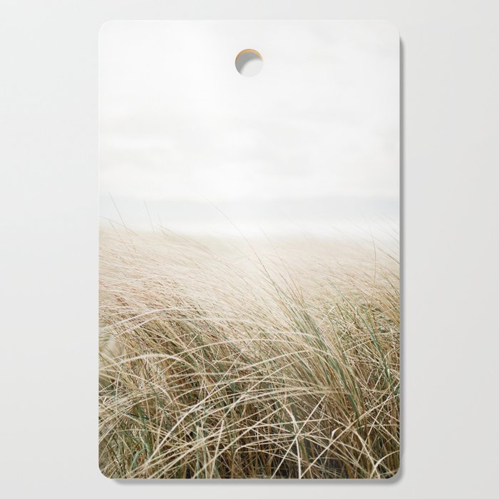 Dune grass | Ireland travel photogragraphy print | At the beach Cutting Board Gallery Image 1
