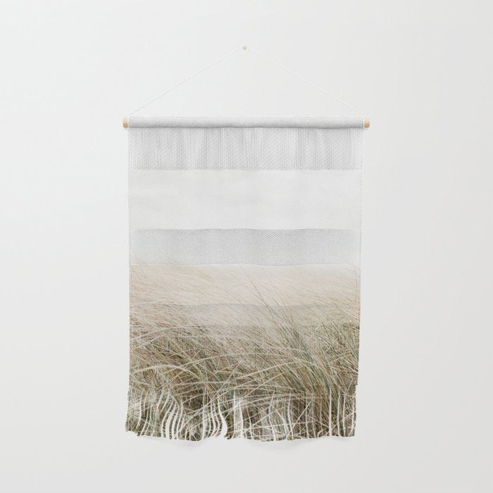 Dune grass | Ireland travel photogragraphy print | At the beach Wall Hanging Gallery Image 1
