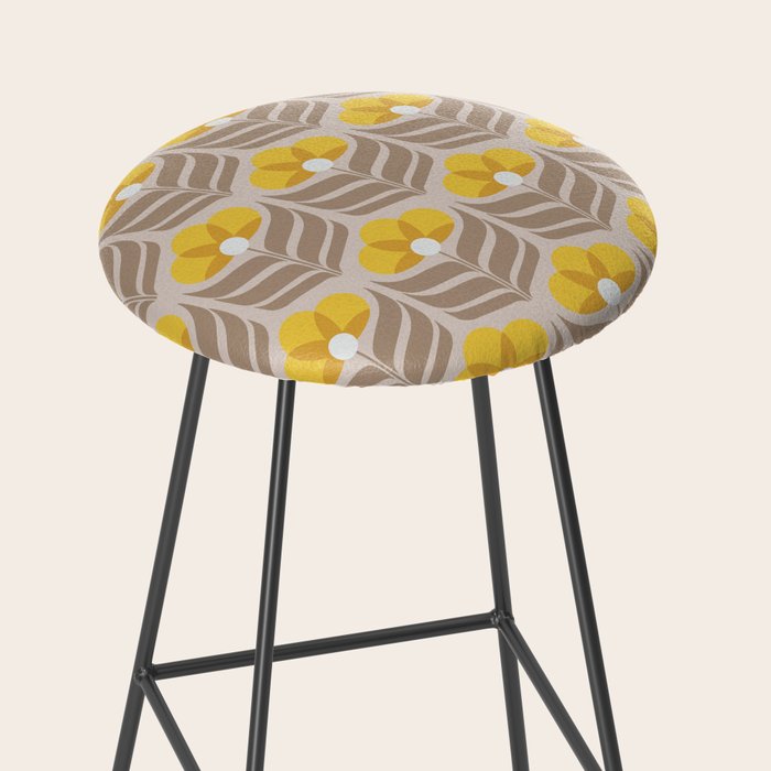 Sunny retro pattern no6 Stool Gallery Image 2