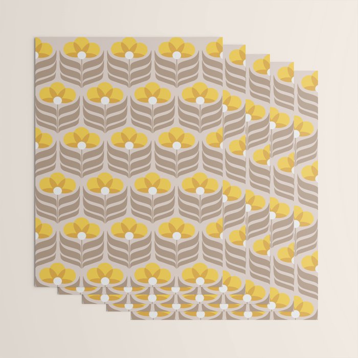 Sunny retro pattern no6 Wrapping Paper Gallery Image 3