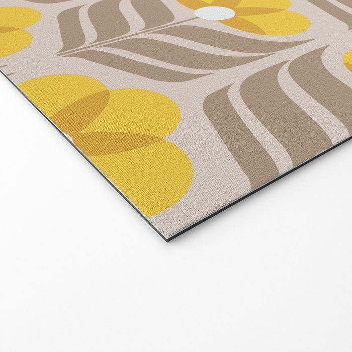 Sunny retro pattern no6 Welcome Mat Gallery Image 2