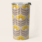 Sunny retro pattern no6 Travel Mug Gallery Image 2