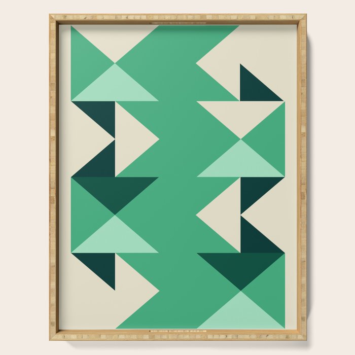 Abstract Shapes 86 Serving Tray Gallery Image 1