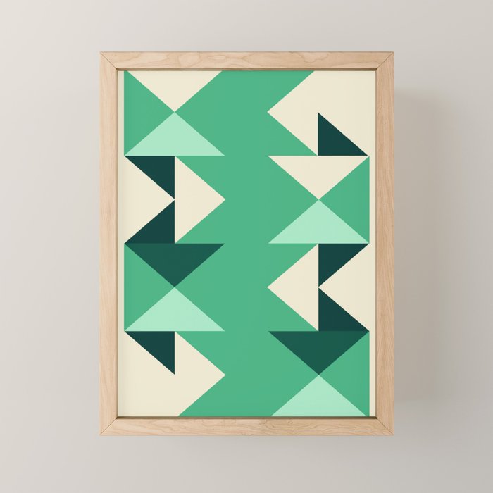 Abstract Shapes 86 Mini Art Print Gallery Image 1